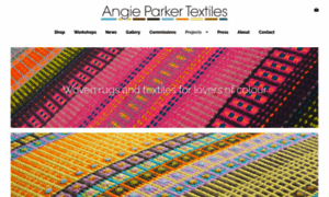 Angieparkertextiles.com thumbnail