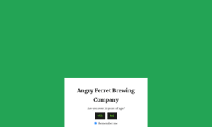 Angryferretbrewing.com thumbnail