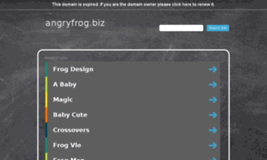 Angryfrog.biz thumbnail