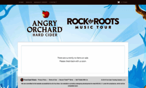Angryorchardrocktheroots.frontgatetickets.com thumbnail
