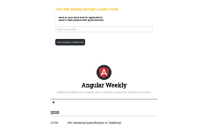 Angular-weekly.com thumbnail
