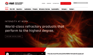 Anhrefractories.com thumbnail