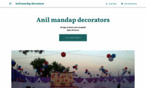 Anil-mandap-decorators.business.site thumbnail