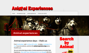 Animal-experiences.co.uk thumbnail
