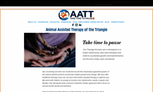 Animalassistedtherapyofthetriangle.com thumbnail