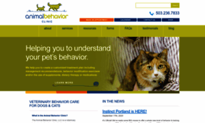 Animalbehaviorclinic.net thumbnail