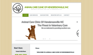 Animalcareclinicnc.com thumbnail