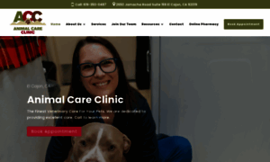 Animalcareclinicsandiego.com thumbnail