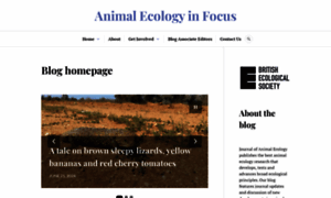 Animalecologyinfocus.com thumbnail