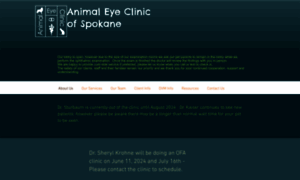 Animaleyeclinicspokane.com thumbnail