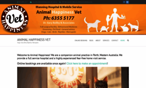 Animalhappinessvet.com.au thumbnail