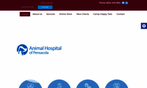 Animalhospitalofpensacola.com thumbnail