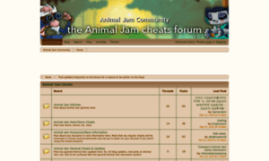 Animaljamcommunity.boards.net thumbnail