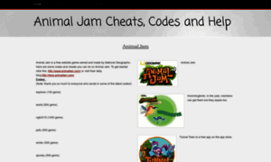 Animaljamsecretscom.webs.com thumbnail