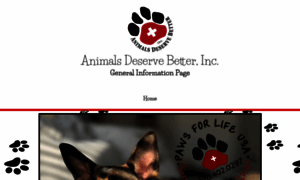 Animalsdeservebetter.com thumbnail