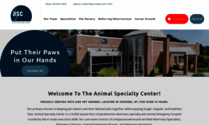 Animalspecialtycenter.com thumbnail