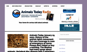 Animalstodayradio.com thumbnail