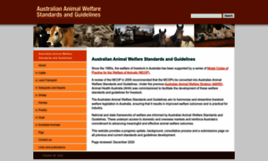 Animalwelfarestandards.net.au thumbnail