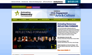 Animatingdemocracy.org thumbnail