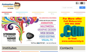 Animationinstituteindelhi.com thumbnail