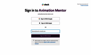 Animationmentor.slack.com thumbnail