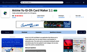 Anime-yu-gi-oh-card-maker.software.informer.com thumbnail