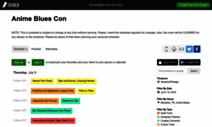 Animebluescon2015.sched.org thumbnail