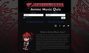 Animemusicquiz.com thumbnail
