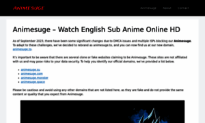 Animesuge.link thumbnail