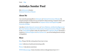 Anindyaspaul.com thumbnail