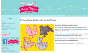 Anjariegerdesign.com thumbnail