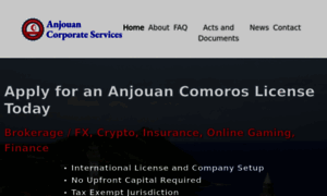 Anjouancorporateservices.com thumbnail