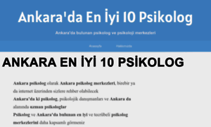 Ankarapsikolog.site thumbnail