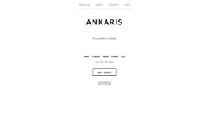 Ankaris.bigcartel.com thumbnail