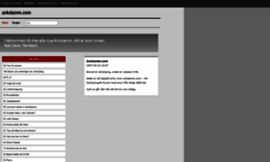 Ankdamm.se thumbnail