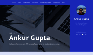 Ankurgupta.net thumbnail