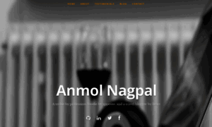 Anmolnagpal.com thumbnail
