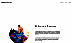 Annaandersen.com thumbnail