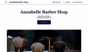 Annabelle-barber-shop.business.site thumbnail