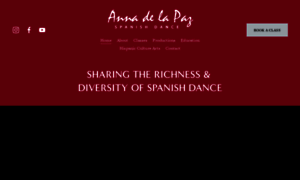 Annadelapazspanishdance.com thumbnail