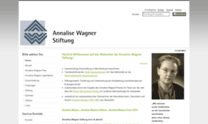 Annalise-wagner-stiftung.de thumbnail