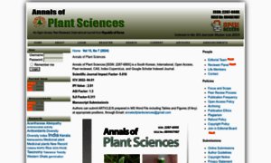 Annalsofplantsciences.com thumbnail