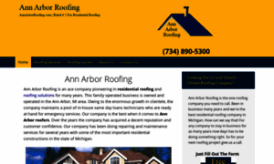 Annarborroofing.com thumbnail