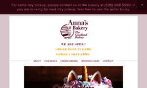 Annas-bakery.com thumbnail