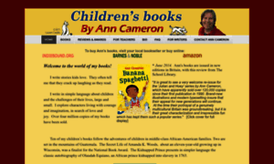 Anncameronbooks.com thumbnail