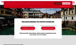 Annecy.stephaneplazaimmobilier.com thumbnail