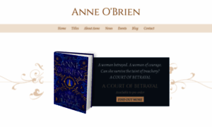 Anneobrienbooks.com thumbnail