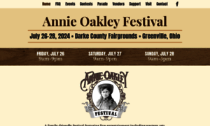 Annieoakleyfestival.org thumbnail