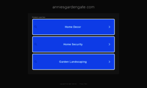 Anniesgardengate.com thumbnail