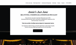 Anniesjustjane.co.uk thumbnail